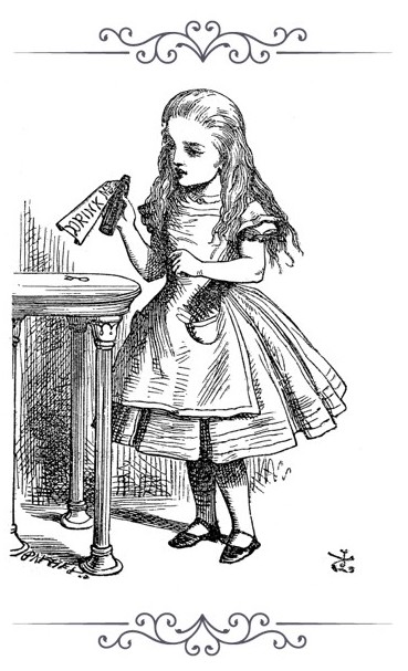 John Tenniel's illustrations for Alice's Adventures in Wonderland